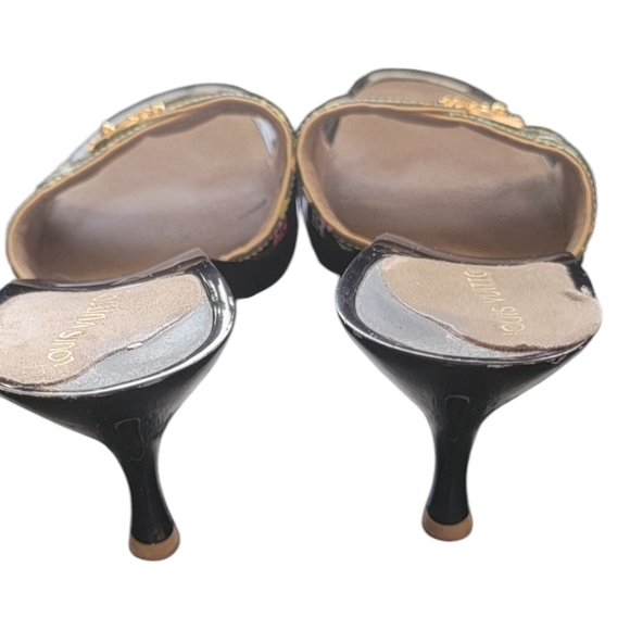LOUIS VUITTON Murakami Monogram Mules Size 39.5 - US 9.5 - Picture 7 of 8